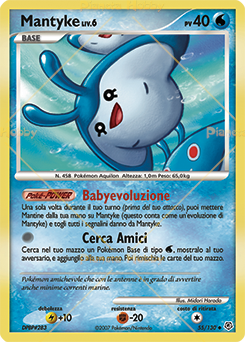 Evoluzione dei pokemon mantine