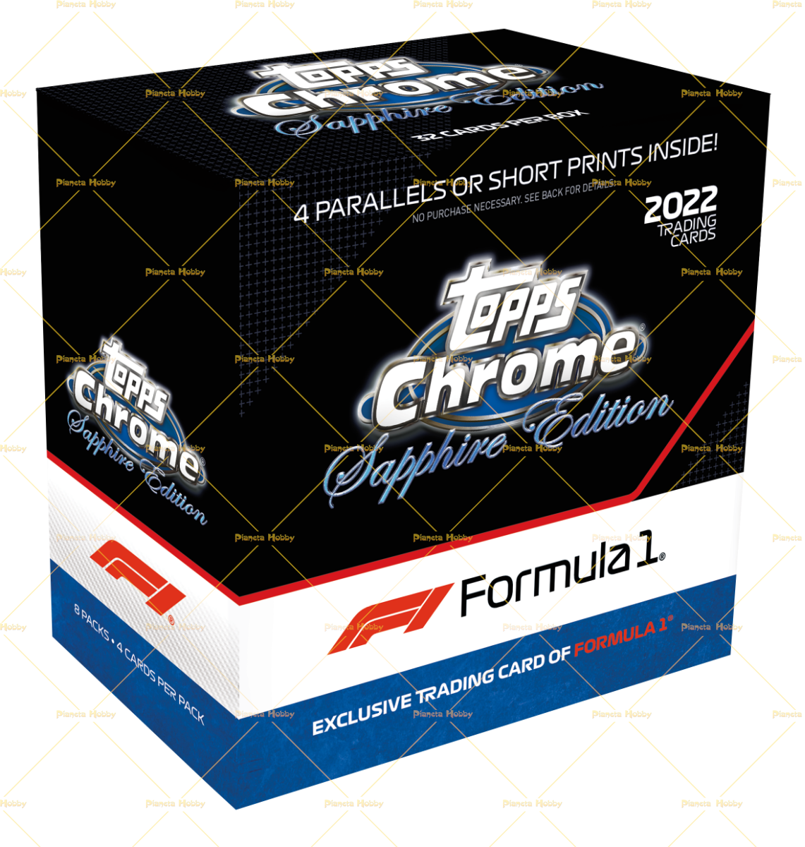 2022 Topps Formula 1 Chrome Sapphire Hobby Box