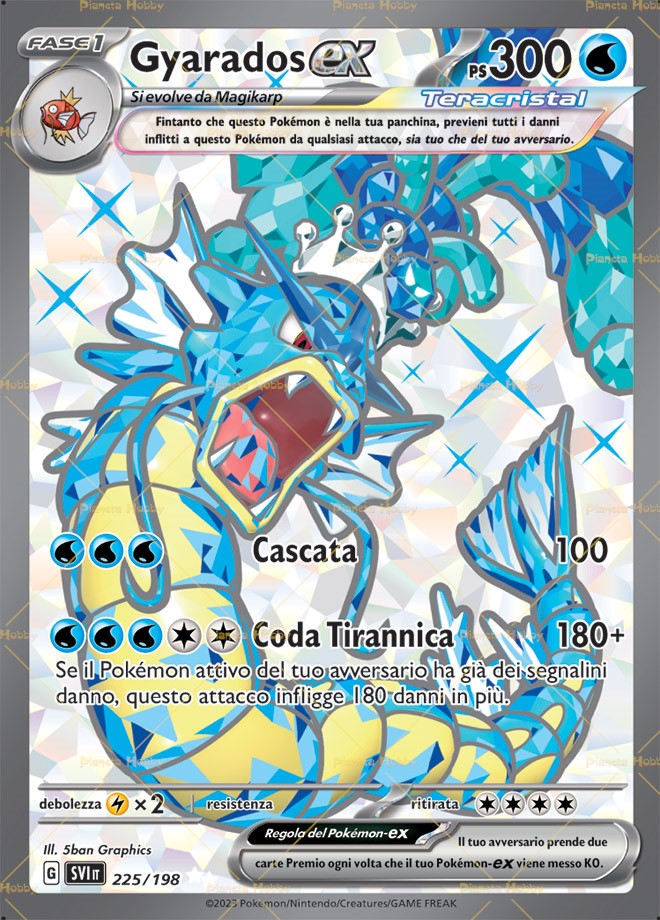 Acquistiamo Gyarados EX Teracristal