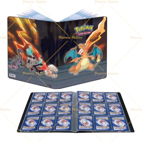 Album Raccoglitore Pokémon 360 Carte Pro Binder Portfolio 9 Tasche