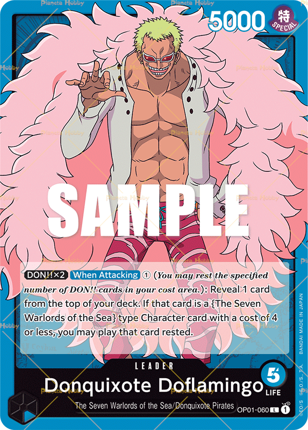 portachiavi Doflamingo (One Piece) - Abbigliamento e Accessori In