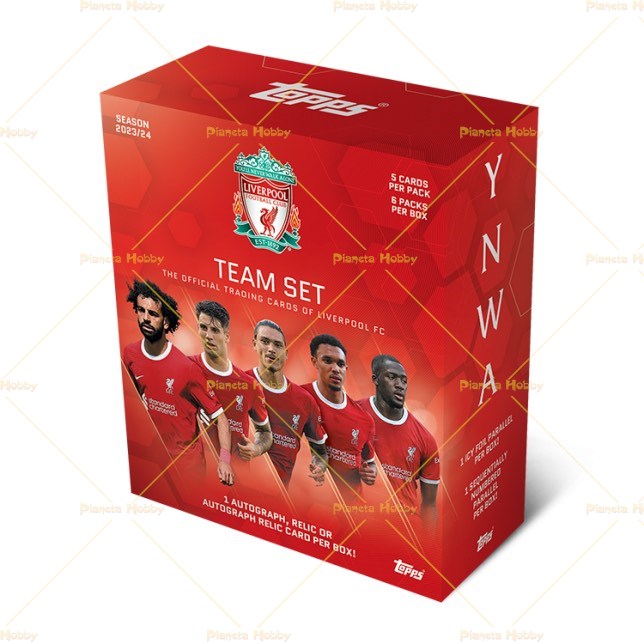 Topps Liverpool FC Official Team Set 2023/24