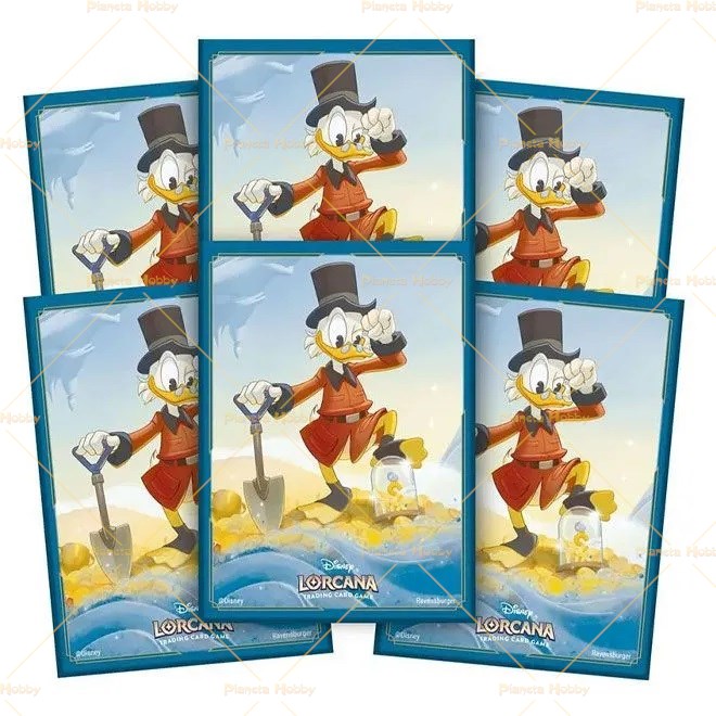 Lorcana - Bustine Protettive Zio Paperone Scrooge McDuck