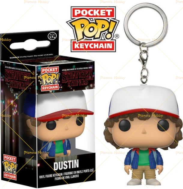 Poket Pop Portachiavi Keychain Stranger Things Dustin