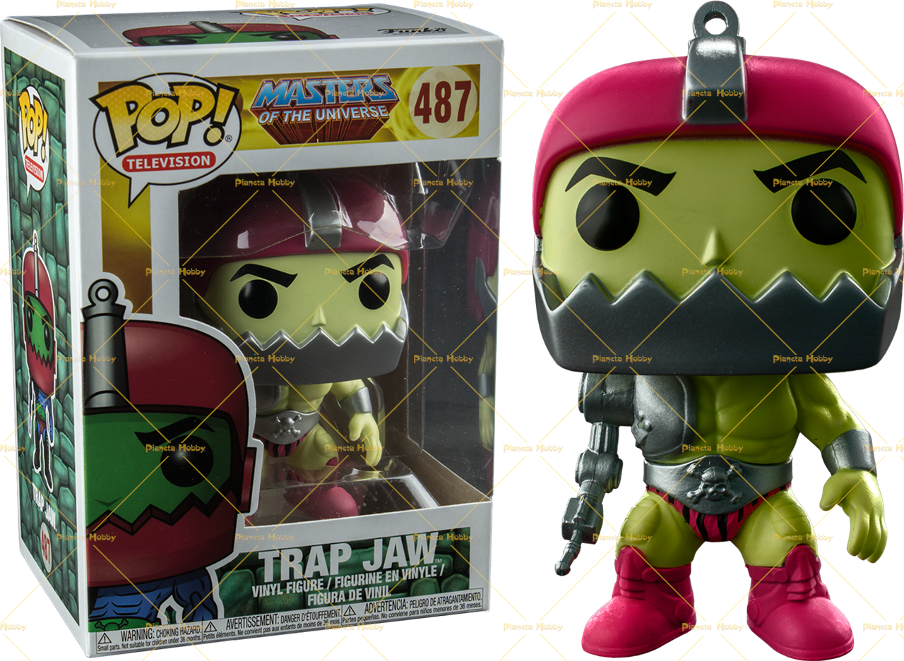 Funko Pop! Vinyl - Master of Universe: Trap Jaw Metallic Exc.