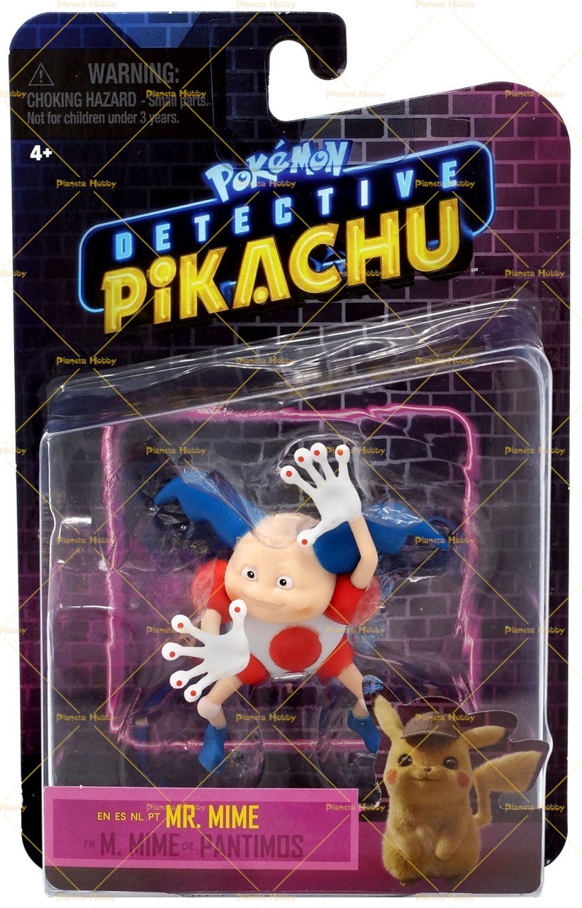 Detective pikachu cheap mr mime figure