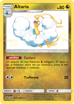 Acquistiamo Altaria